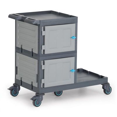Fantom Procart 1323 Dolaplı Hastane Temizlik Arabası - 1