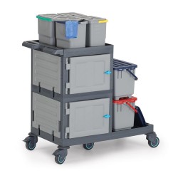 Fantom Procart 1323 Тележка для уборки больниц со шкафом - 4