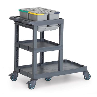 Fantom Procart 1330 Hospital Cleaning Trolley with Cleaning Bucket - Fantom