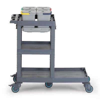 Fantom Procart 1330 Temizlik Kovalı Hastane Temizlik Arabası - 1