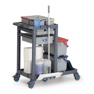 Fantom Procart 1340 Kovalı Hastane Temizlik Arabası - 3