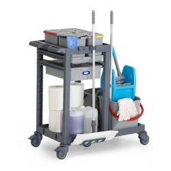 Fantom Procart 1341 Тележка для уборки больниц с пресс-ковшом - 3