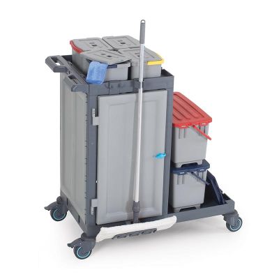 Fantom Procart 1342 Kovalı Hastane Temizlik Arabası - 3
