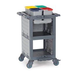 Fantom Procart 1350 Bucket Hospital Cleaning Trolley - 2