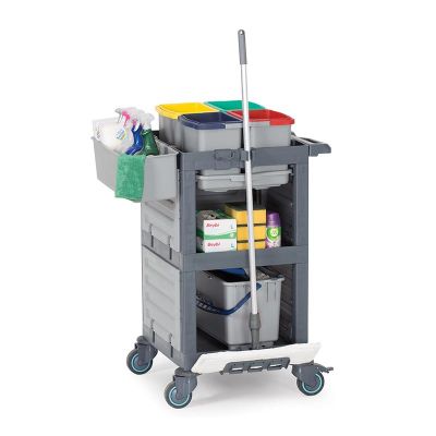 Fantom Procart 1350 Bucket Hospital Cleaning Trolley - Fantom