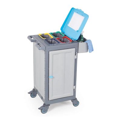 Fantom Procart 151 Atık Toplama Arabası, 4 Bölmeli, 150 kg Kapasiteli - 3