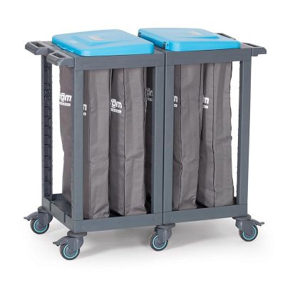 Fantom Procart 160 Atık Toplama Arabası, 8 Bölmeli, 225 kg Kapasiteli - 3