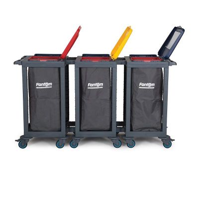 Fantom Procart 181SP Atık Toplama Arabası, 6 Bölmeli, 225 kg Kapasiteli - Fantom