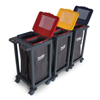 Fantom Procart 181SP Atık Toplama Arabası, 6 Bölmeli, 225 kg Kapasiteli - 3