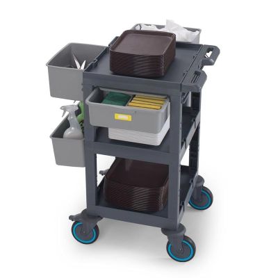 Fantom Procart 200 3 Layers Service Trolley with Drawers, 200 kg Capacity - Fantom