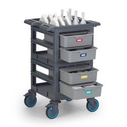 Fantom Procart 205 Service Trolley, 4 Drawers, 200 kg Capacity - Fantom (1)