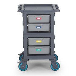 Fantom Procart 205 Servis Arabası, 4 Çekmeceli, 200 kg Kapasiteli - 1