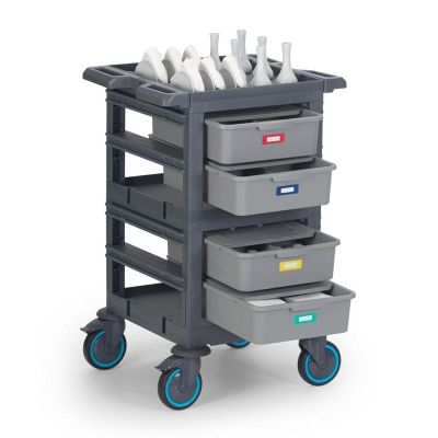 Fantom Procart 205 Servis Arabası, 4 Çekmeceli, 200 kg Kapasiteli - 2