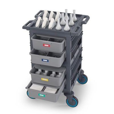 Fantom Procart 205 Servis Arabası, 4 Çekmeceli, 200 kg Kapasiteli - 3