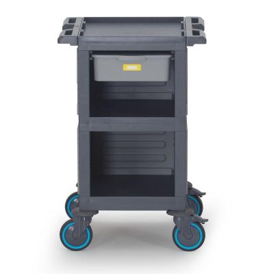 Fantom Procart 206 3 Katlı Kapalı Servis Arabası, 1 Çekmeceli, 200 kg Kapasiteli - 1