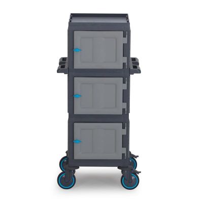 Fantom Procart 211 Closed Service Trolley, 3 Doors, 200 kg Capacity - Fantom