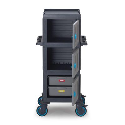 Fantom Procart 211 Closed Service Trolley, 3 Doors, 200 kg Capacity - Fantom