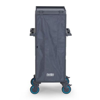 Fantom Procart 213 3 Katlı Brandalı Kapalı Servis Arabası, 2 Çekmeceli, 200 kg Kapasiteli - 2