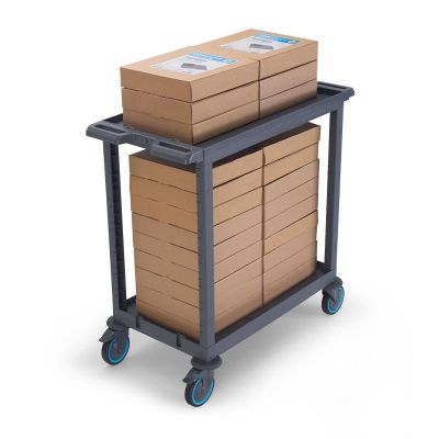 Fantom Procart 219 3 Katlı Frenli Servis Arabası, 200 kg Kapasiteli - 3