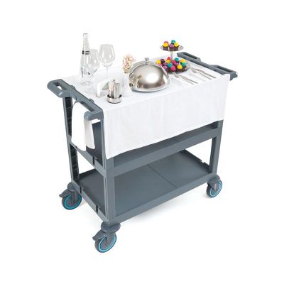 Fantom Procart 220 3 Katlı Frensiz Servis Arabası, 200 kg Kapasiteli - 3