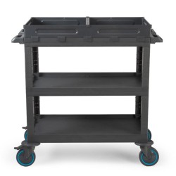 Fantom Procart 220SGR 3-х слойная сервисная тележка с тормозом - Fantom