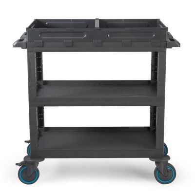 Fantom Procart 220SGR 3-х слойная сервисная тележка с тормозом - Fantom