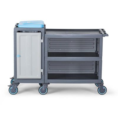 Fantom Procart 223 3 Katlı Servis Arabası, Çöp Bölmeli - 1