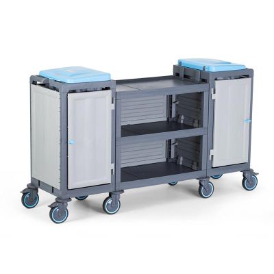 Fantom Procart 225 3 Katlı Servis Arabası, 2 Adet Çöp Bölmeli - Fantom