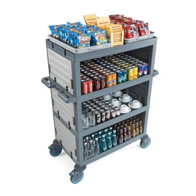 Fantom Procart 230 4 Katlı Servis Arabası - 3
