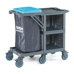 عربة خدمة Fantom Procart 250 3 طبقات، سلة قمامة من القماش المشمع - 3