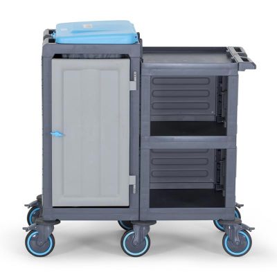 Fantom Procart 251 3 Katlı Servis Arabası, Çöp Bölmeli - 1