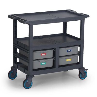 Fantom Procart 272 3 Katlı Servis Arabası, 4 Çekmeceli - 2