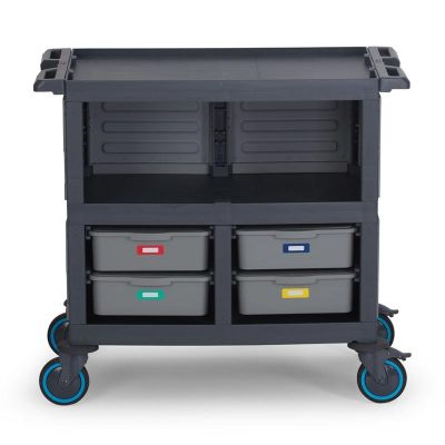 Fantom Procart 274 3 Katlı Kapalı Servis Arabası, 4 Çekmeceli - Fantom