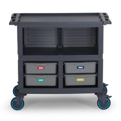 Fantom Procart 274 3-х слойная тележка для закрытого обслуживания, 4 ящика - 1