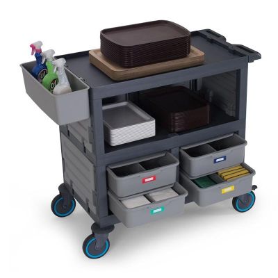 Fantom Procart 274 3-х слойная тележка для закрытого обслуживания, 4 ящика - Fantom