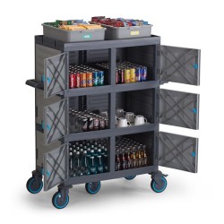 عربة الخدمة المغلقة Fantom Procart 277 ذات 4 طبقات مع 6 أبواب - Fantom (1)