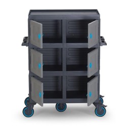 Fantom Procart 277 4-х слойная тележка для закрытого обслуживания с 6 дверцами - 3