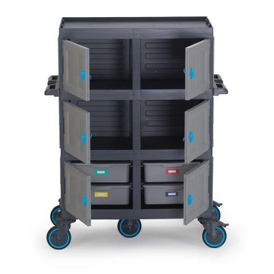 Fantom Procart 278 4 Katlı Kapalı Servis Arabası, 4 Çekmeceli - Fantom