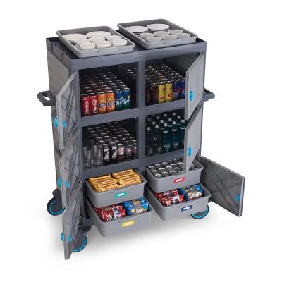 Fantom Procart 278 4 Katlı Kapalı Servis Arabası, 4 Çekmeceli - 3