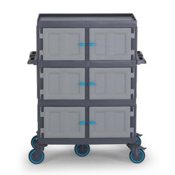 عربة خدمة مغلقة من 4 طبقات Fantom Procart 278 Procart 278، 4 أدراج - 1