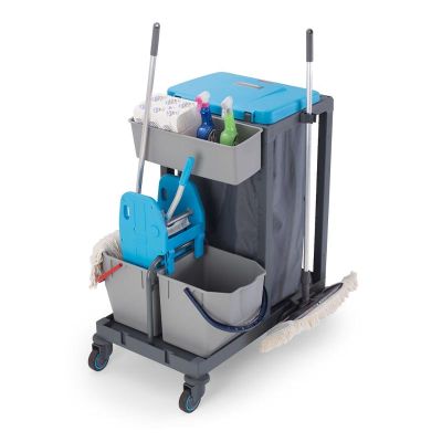 Fantom Procart 301 Aksesuar Takımlı Temizlik Arabası, Pres Kovalı - 4
