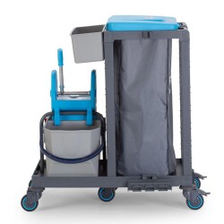 Fantom Тележка для чистки Procart 301 с набором принадлежностей, ведро для пресса - Fantom