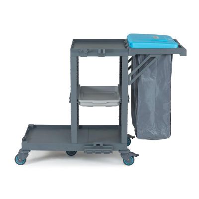 Fantom Procart 310 Aksesuar Takımlı Temizlik Arabası, Çöp Bölmeli - 1