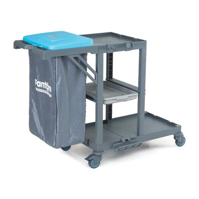 Fantom Procart 310 Aksesuar Takımlı Temizlik Arabası, Çöp Bölmeli - 2