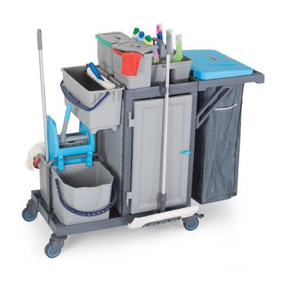Fantom Procart 312 Dolaplı Temizlik Arabası, Çöp Kutulu - 4