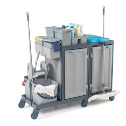 Fantom Procart 313SP Aksesuar Takımlı Temizlik Arabası, Çift Çöp Bölmeli - 4