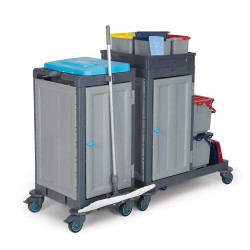 Fantom Тележка для уборки Procart 313SP с набором принадлежностей - 4