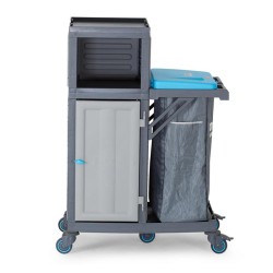 Fantom Procart 320 Dolaplı Temizlik Arabası, Çöp Bölmeli - Fantom
