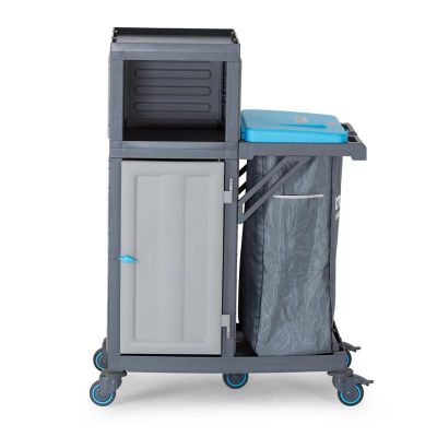Fantom Procart 320 Dolaplı Temizlik Arabası, Çöp Bölmeli - 1