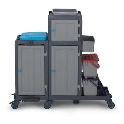 Fantom Procart 323 Kova Takımlı Temizlik Arabası, Çekmeceli - 1